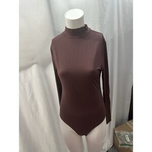 ReoRia Women’s Long Sleeve Bodysuit - Size M